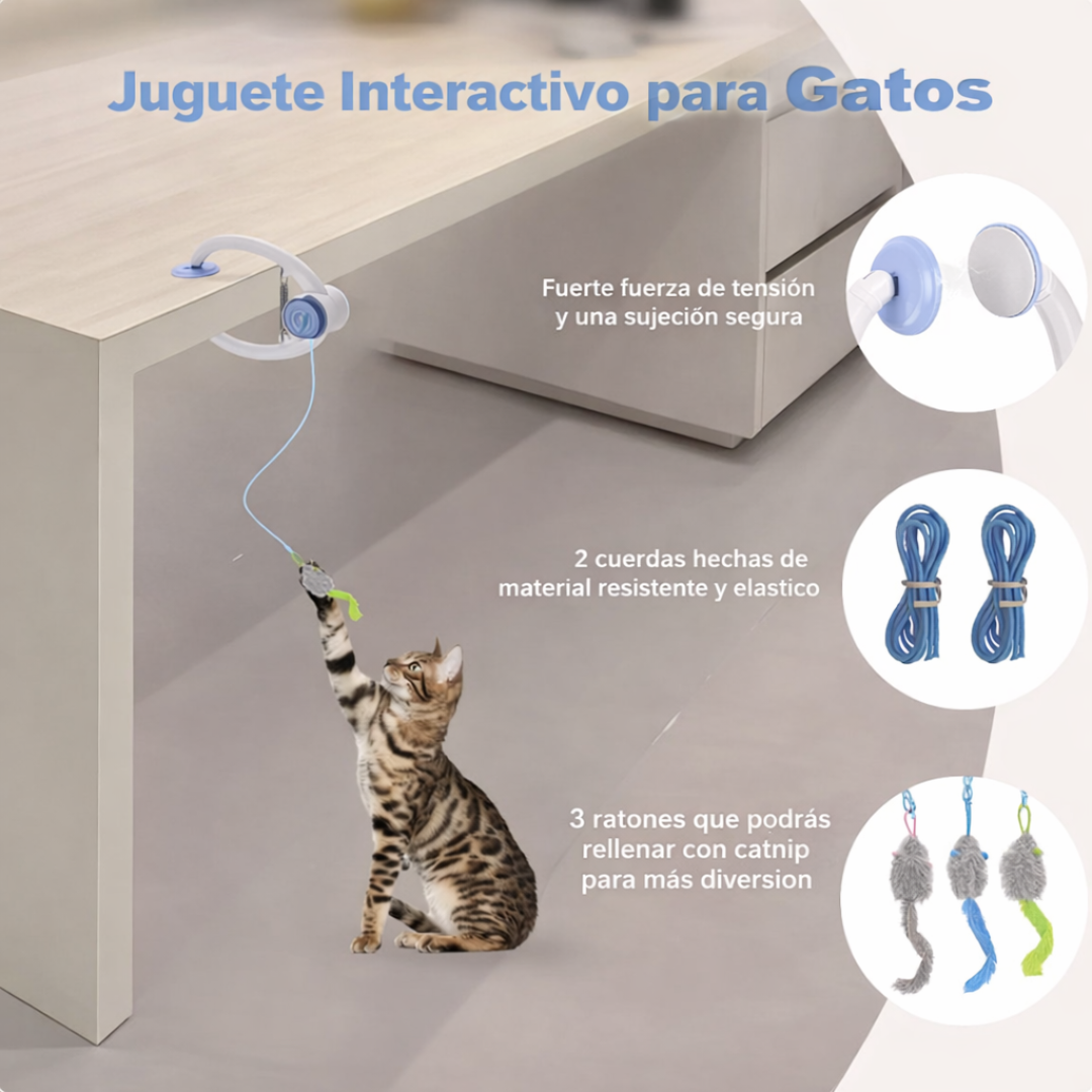 Juguete interactivo para gatos