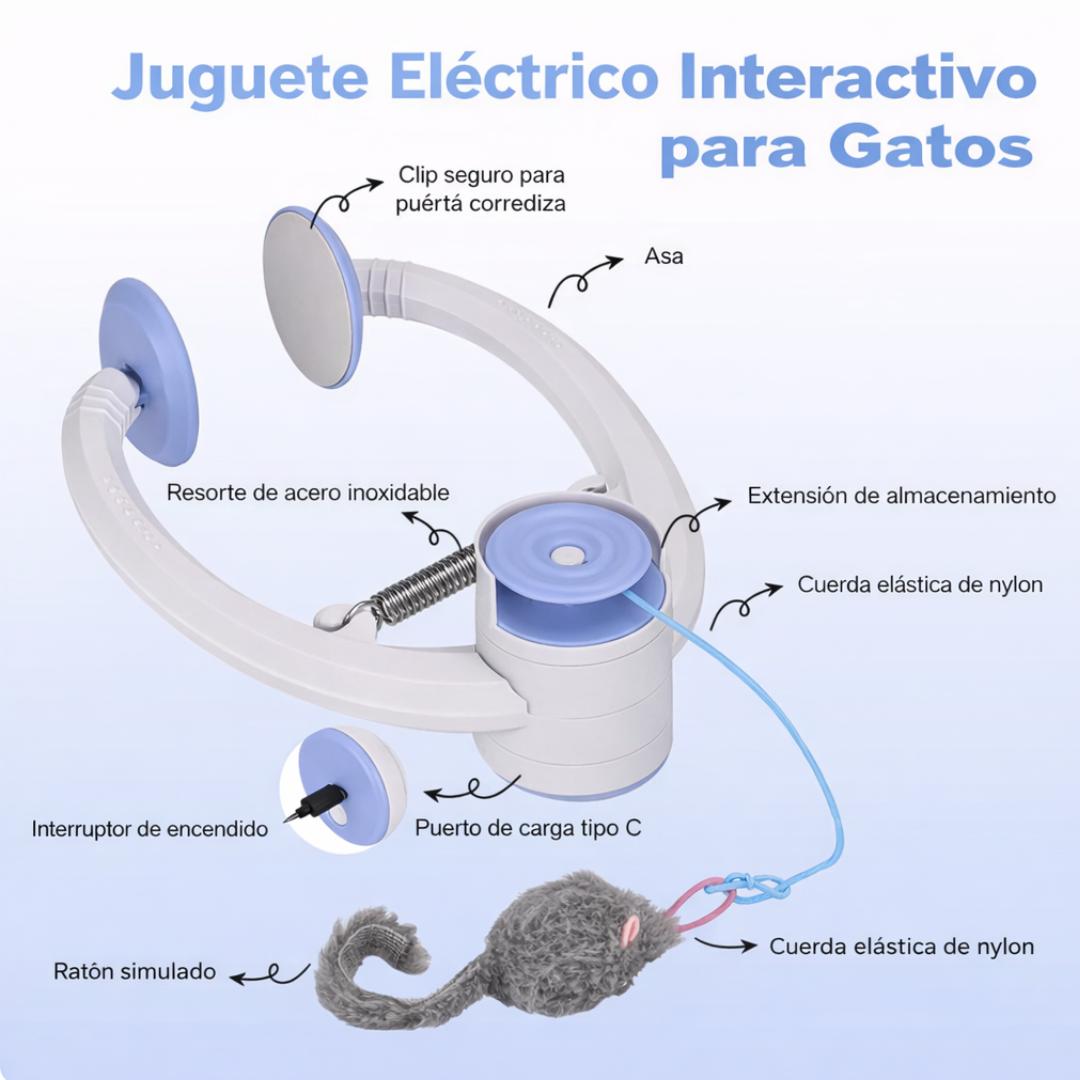 Juguete interactivo para gatos
